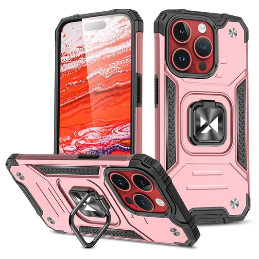 iPhone 15 Pro Max Schutzhülle – Wozinsky Ring Armor Case Gold - MIZO.at