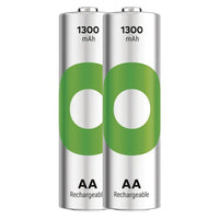 GP ReCyko R6/AA Ni-MH 1300mAh Wiederaufladbar 2er Pack - MIZO.at