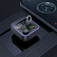 HOCO E85 FM Bluetooth Transmitter Car Adapter Car FM Bluetooth