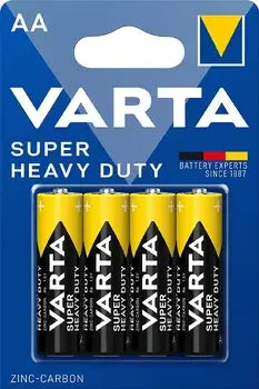 VARTA Superlife Zink-Kohle AA R06 1,5 V – 4er Pack