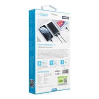 Veger L10 Power Bank 10,000mAh | LCD Display, Fast Charging - Black - MIZO.at
