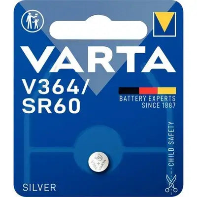 Varta V364 Silver Batterie SR60 Knopfzelle 1 Stück - MIZO.at