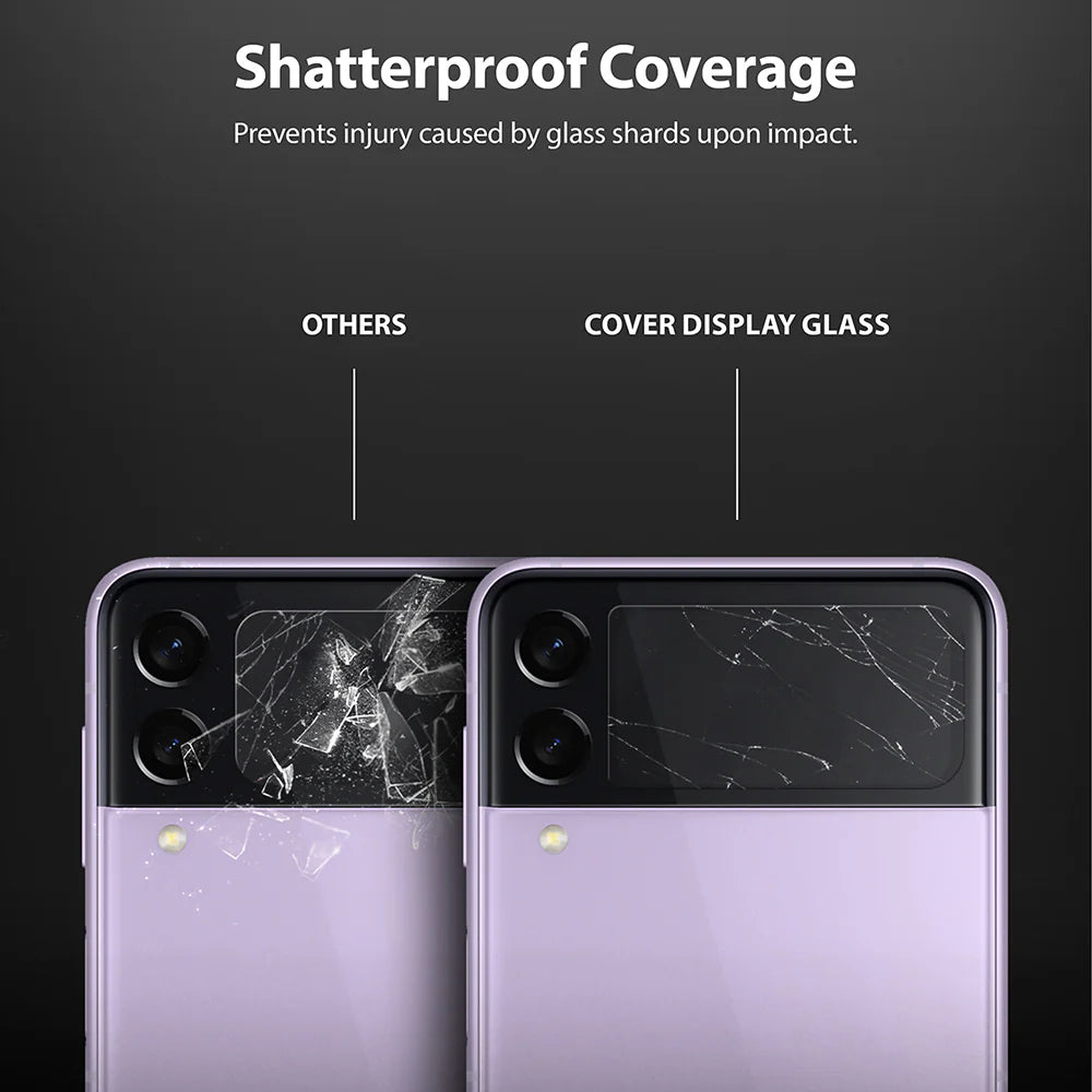 Galaxy Z Flip 3 Tempered Glass Screen Protector | 3-Pack - MIZO.at