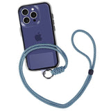 Universal Phone Lanyard Blau 120cm | Verstellbare Handykette für alle Handys - MIZO.at