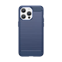 iPhone 15 Pro Max Carbon Case | Blue, Slim & Durable Protection - MIZO.at