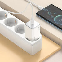 Hoco USB-C QC PD 20W N40 Schnellladegerät Weiß