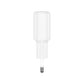 Forever TC-01: 20W Dual USB Ladegerät (USB-C PD + USB-A QC) Weiß - MIZO.at