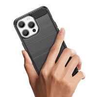 iPhone 15 Pro Max Carbon Case | Blue, Slim & Durable Protection - MIZO.at