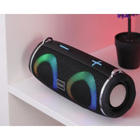 Hoco HC12 Bluetooth Speaker 2×5W LED Schwarz