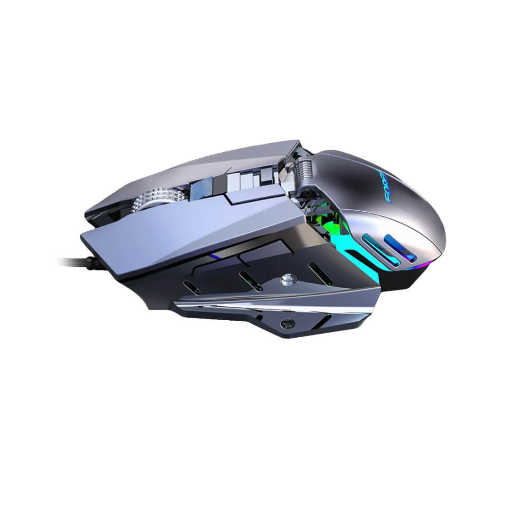 Forev Gaming Maus Kabelgebunden Grau FV507 - MIZO.at
