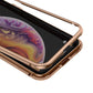 iPhone XS Case Magnetite Hardware – Premium Gold Schutz - MIZO.at