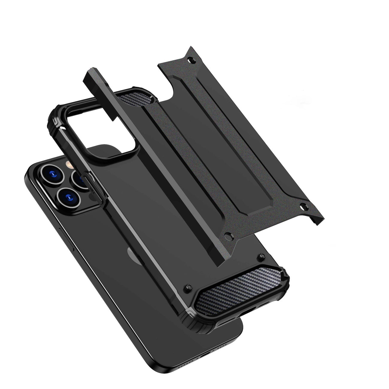 iPhone 15 Pro Max Hybrid Armor Series | Blue, Shockproof Protection - MIZO.at