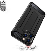 iPhone 15 Pro Max Hybrid Armor Series | Blue, Shockproof Protection - MIZO.at