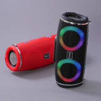 Hoco HC12 Bluetooth Speaker 2×5W LED Schwarz