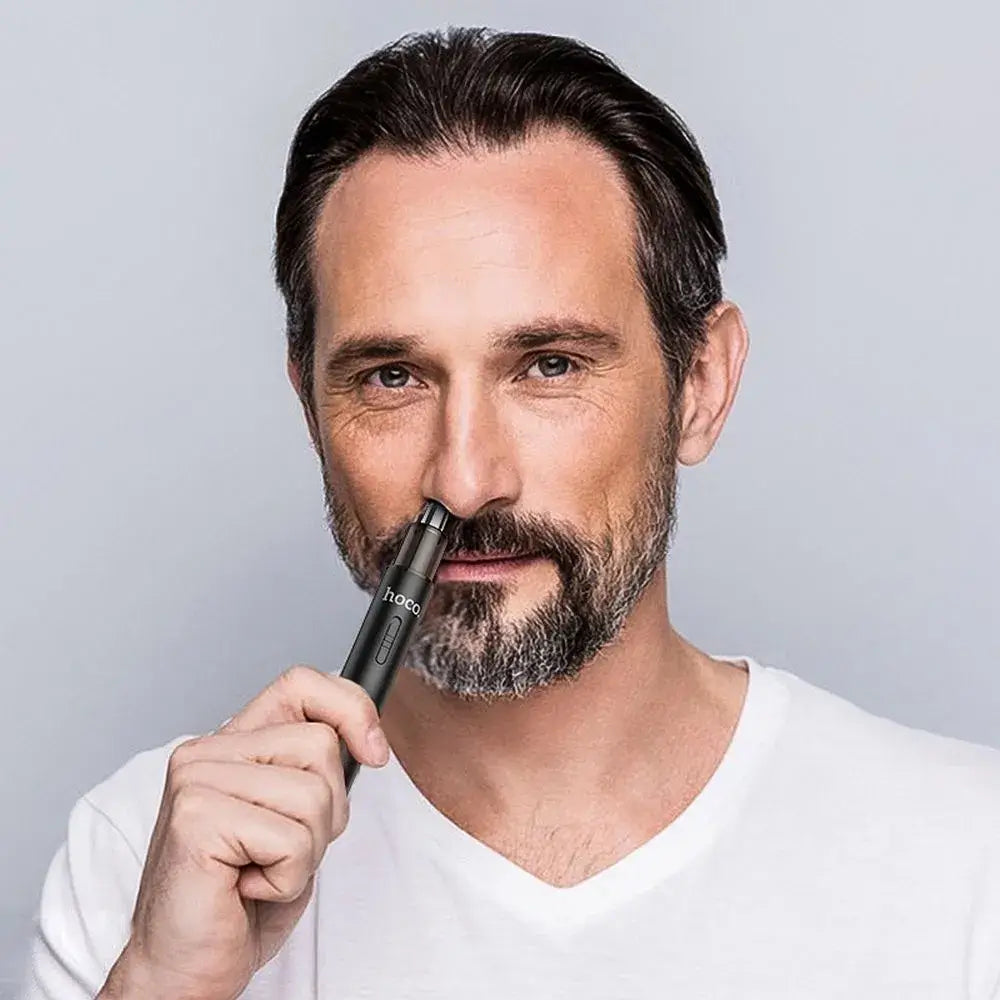 Hoco HP34 Nasenhaarschneider Elektro Schwarz - MIZO.at