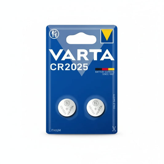 VARTA CR2025 Lithium Knopfzelle 3V 2er Pack - MIZO.at