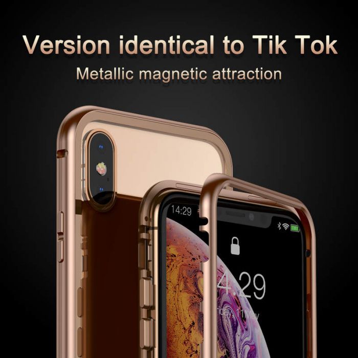 Baseus iPhone XS Max Case | Magnetite Hardware, Gold - MIZO.at