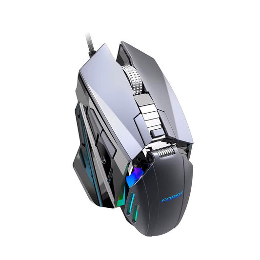Forev Gaming Maus Kabelgebunden Grau FV507 - MIZO.at