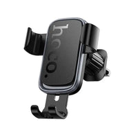 HOCO H80 Gravity Car Holder for Air Vent – Black/Gray - MIZO.at