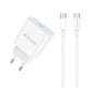 Jellico AK180 Ladegerät 20W PD – USB-C auf USB-C Kabel, Weiß - MIZO.at
