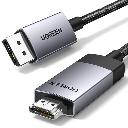 UGREEN DisplayPort HDMI Cable | 1M DP to HDMI Adapter Cable - MIZO.at