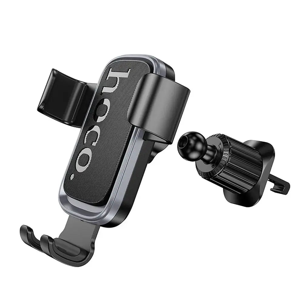 HOCO H80 Gravity Car Holder for Air Vent – Black/Gray - MIZO.at