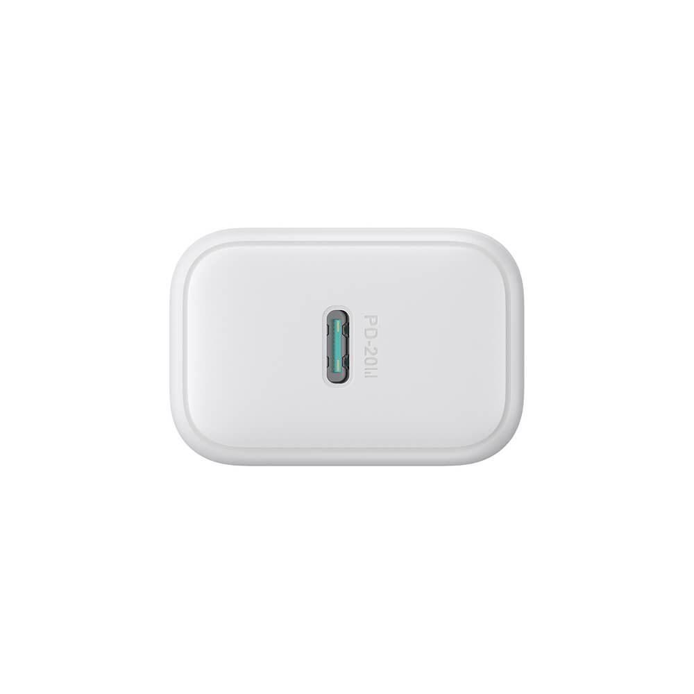 Joyroom JR-TCF20 20W USB-C PD Schnellladegerät Weiß - MIZO.at