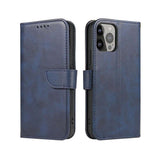 iPhone 15 Pro Max Magnet Flip Case Blau - MIZO.at