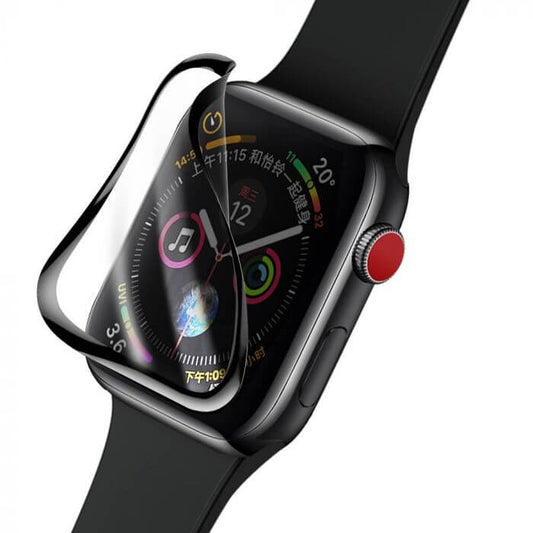 iWatch 44mm T-Glass Soft Displayschutz – Schwarz Premium Schutz - MIZO.at
