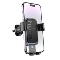 HOCO H80 Gravity Car Holder for Air Vent – Black/Gray - MIZO.at