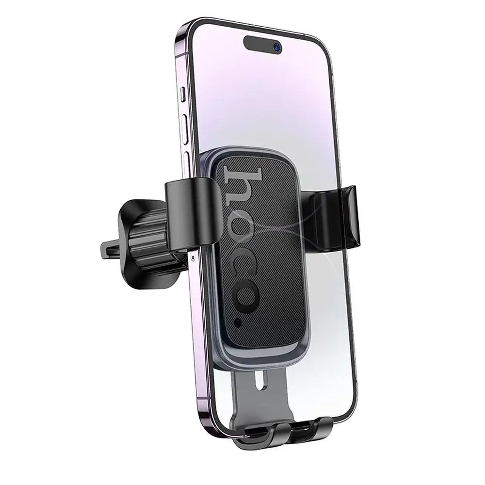 HOCO H80 Gravity Car Holder for Air Vent – Black/Gray - MIZO.at