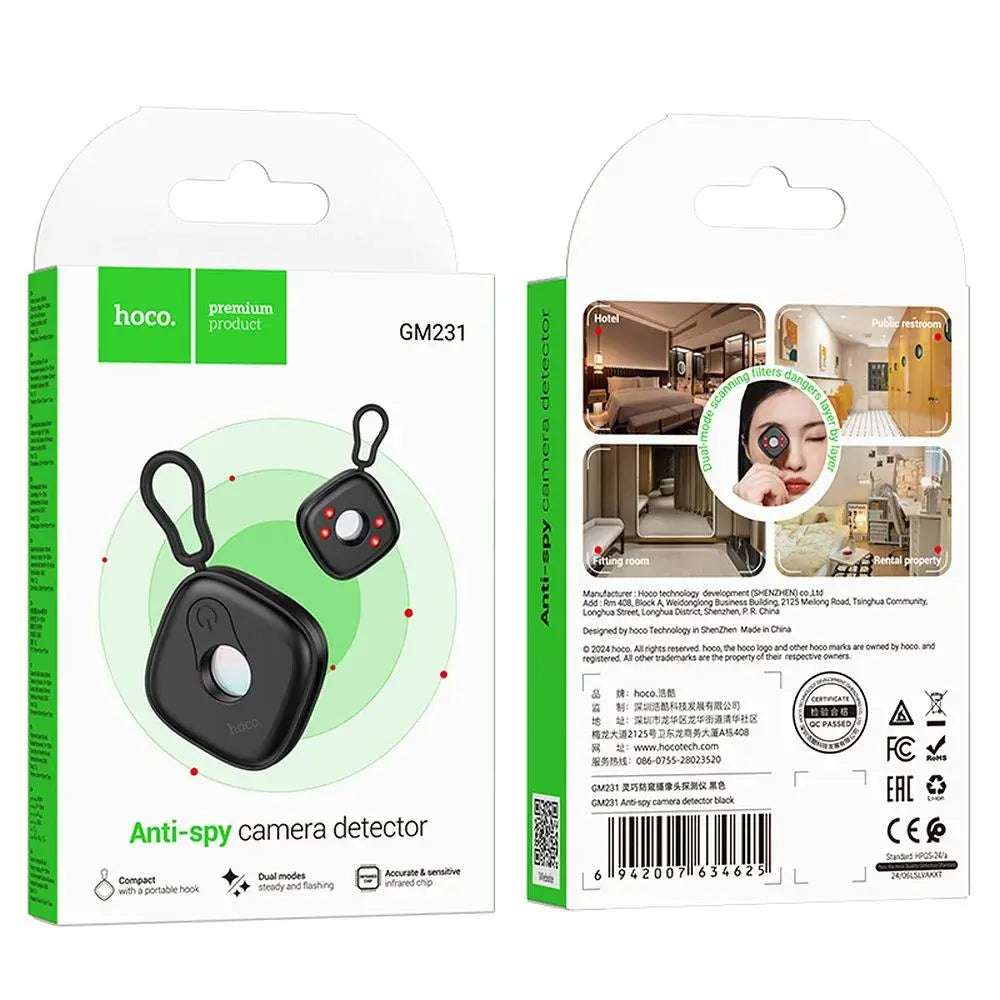 HOCO GM231 Anti-Spy Camera Detector Black - MIZO.at