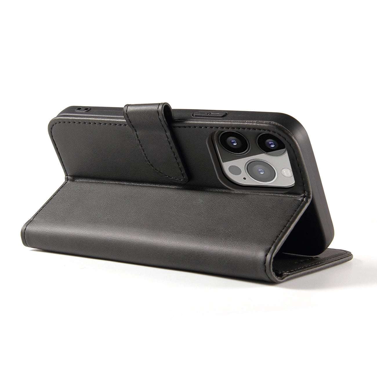 iPhone 15 Pro Magnet Flip Case | Black, Magnetic Protection - MIZO.at