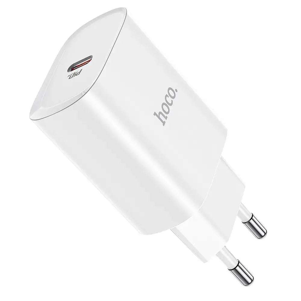 Hoco USB-C PD 20W N14 Schnellladegerät Weiß
