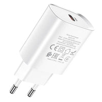 Hoco USB-C PD 20W N14 Schnellladegerät Weiß