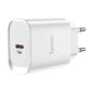 Hoco USB-C PD 20W N14 Schnellladegerät Weiß - MIZO.at