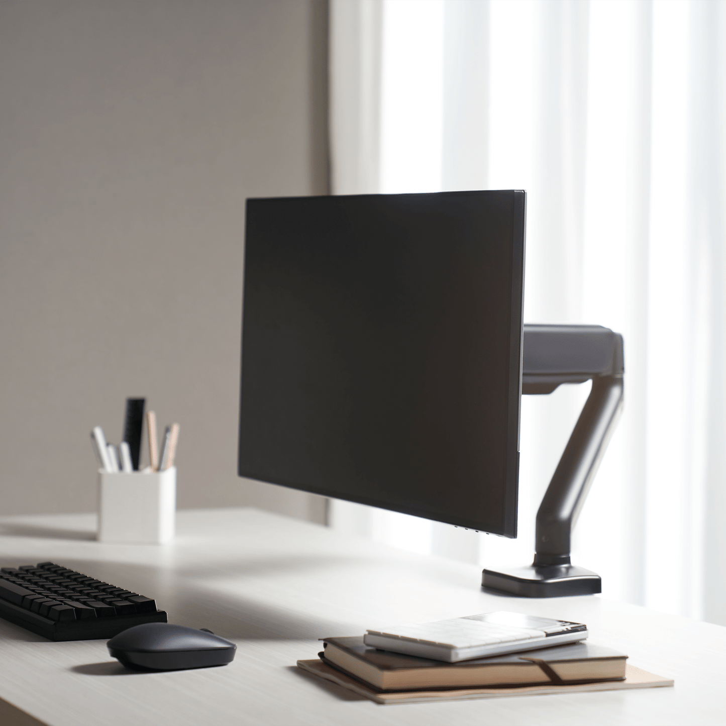 Monitor Halterung 17-32 Zoll Tischklemme VESA Arm verstellbar - MIZO.at