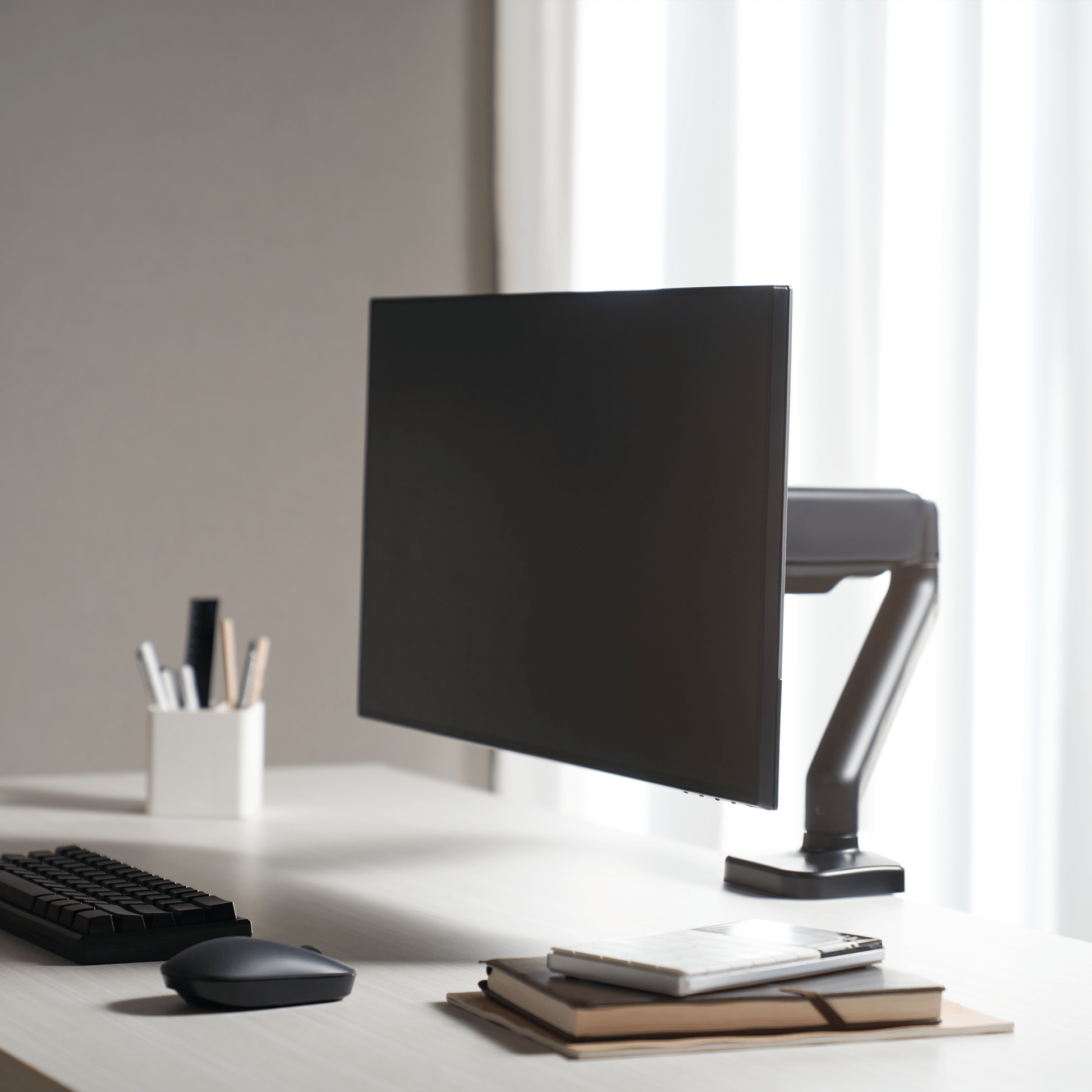 Monitor Halterung 17-32 Zoll Tischklemme VESA Arm verstellbar - MIZO.at