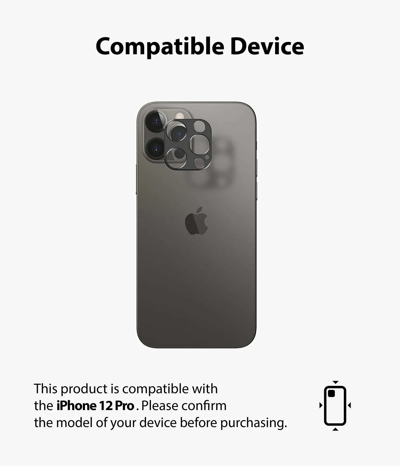 iPhone 12 Pro Camera Protector | Aluminum Lens Guard - MIZO.at