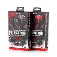 Remax Vibration Gaming Headphones | In-Ear, Wired, Red - MIZO.at