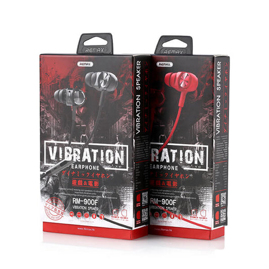 Remax Vibration Gaming Headphones | In-Ear, Wired, Red - MIZO.at