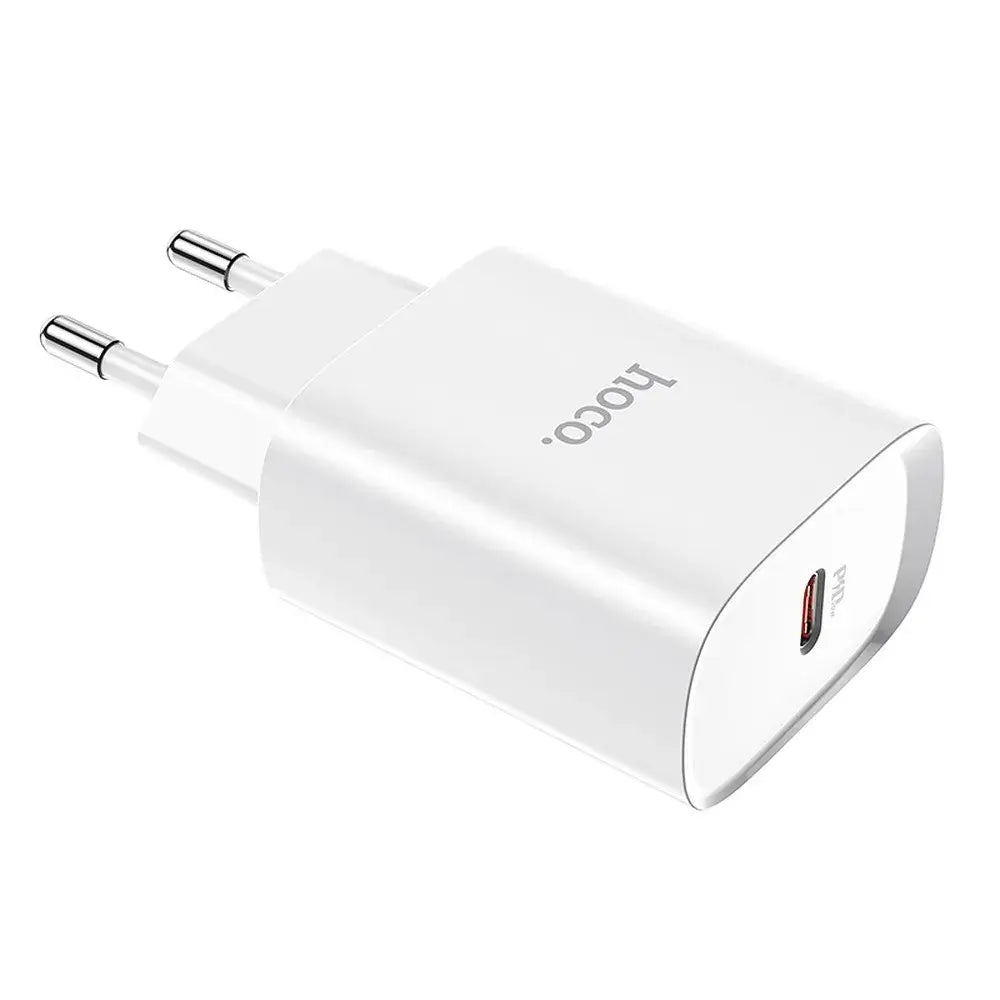 Hoco USB-C PD 20W N14 Schnellladegerät Weiß