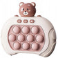 Pop It Arcade Game Braunbär – Anti-Stress Fidget Spielzeug - MIZO.at