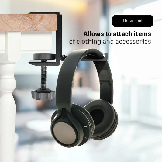 Universal Desk Holder Schwarz – Smartphone & Tablet Halterung