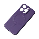 iPhone 14 Pro Max MagSafe Silikon Case Lila - MIZO.at