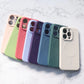 iPhone 14 Pro Max MagSafe Silikon Case Lila - MIZO.at