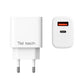 Teltech Netzteil USB-C 25W PD PPS Weiß TCH02 - MIZO.at
