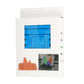 Universal Phone Stand Blau | Weiches Silikon, 120° Neigung - MIZO.at