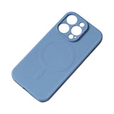 iPhone 15 Pro Max MagSafe Silikon Case Navyblau - MIZO.at
