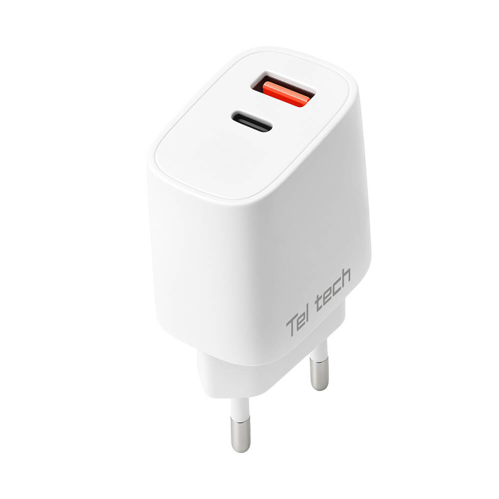 Teltech Netzteil USB-C 25W PD PPS Weiß TCH02 - MIZO.at